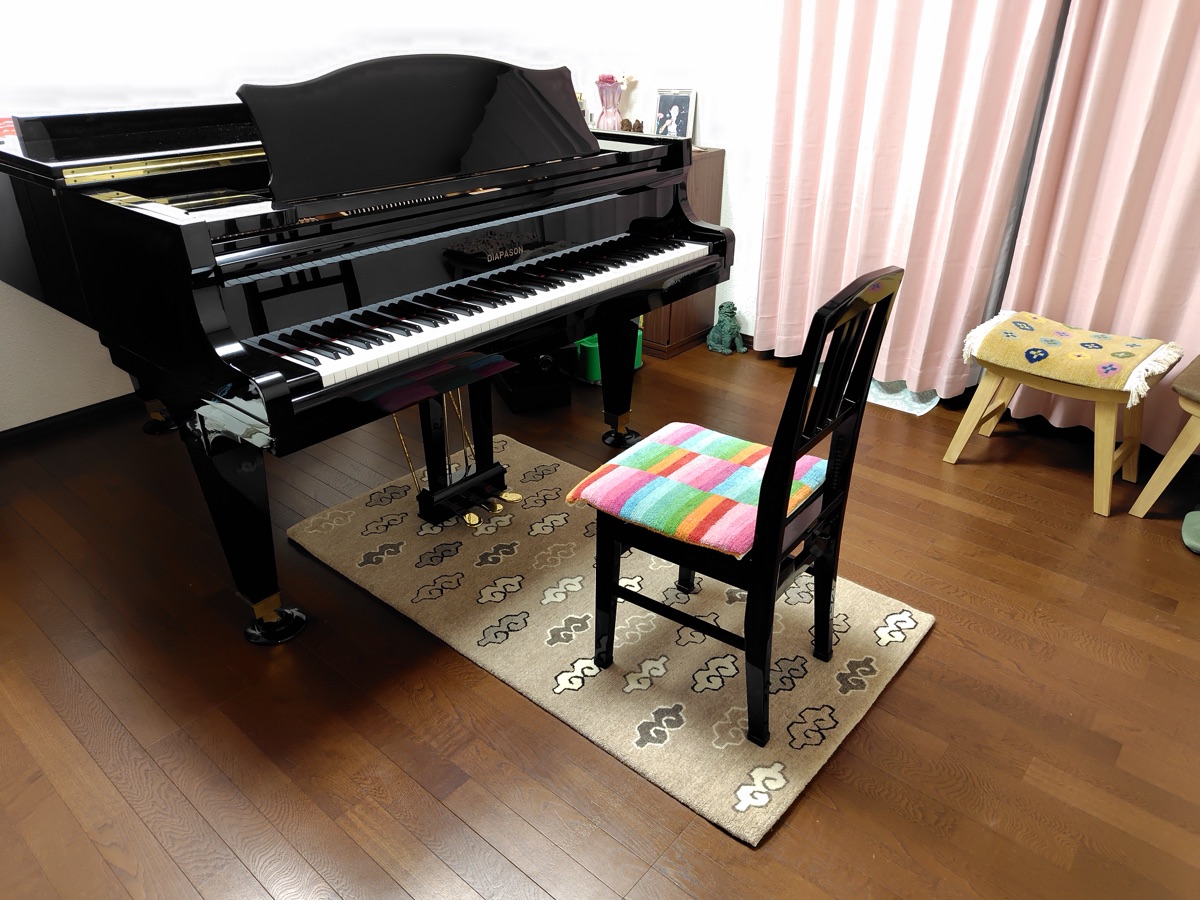ピアノ教室の部屋